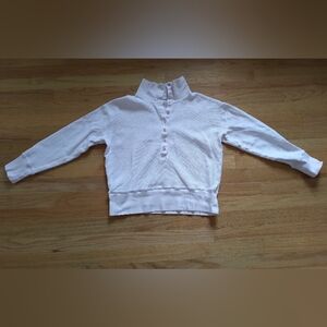 Negative Underwear Waffle Knit Pullover Puff Pink Small